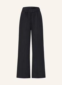 Брюки Марлен из льна Darling Harbour, черный