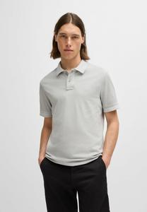 Поло BOSS PRIME, Silver Three/Grey