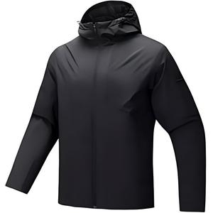 ANTA Разнообразие тренировочной коллекции Пуховик мужской базовый черный, Basic Black-3