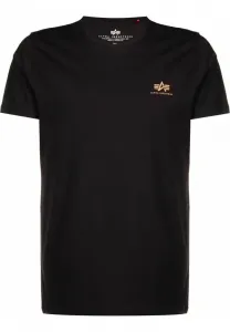 Футболка с камуфляжным принтом Alpha Industries, Black/Woodland