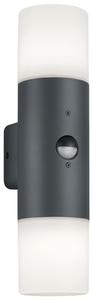 Уличный настенный светильник Trio Leuchten антрацит, белый диаметр/высота: 8,5/33 см