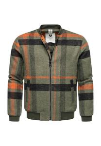 Куртка Merrbo в клетку Ragwear, темно-оливковый