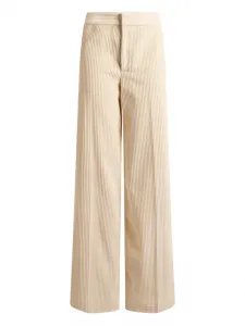 Брюки из вельвета свободного кроя Etro, нейтральный