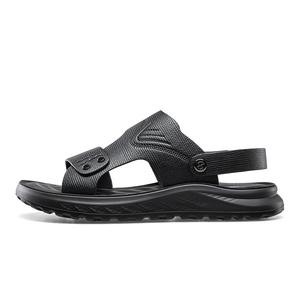 Пляжные сандалии мужские серые KANGNAI, Black