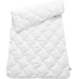 Постельное белье на 4 сезона Lykke - 2 сшиваемые одеяла для лета и зимы 4 сезона, 1 шт., сертифицировано по STANDARD 100 от OEKO-TEX Schiesser, белый