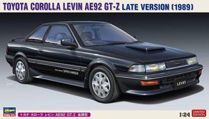 Hasegawa 20486 Toyota Corolla Levin AE92 GT-Z поздняя версия (1989) 1/24 Inna marka