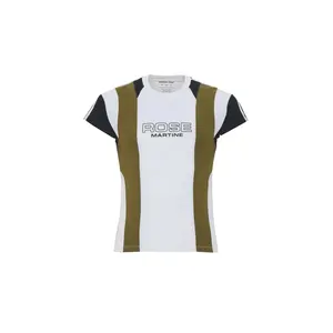 Футболка с панелями Shrunken Martine Rose, белый