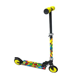 Самокат Sport One Neokolor 120 Black, желтый