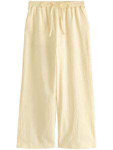 Широкие брюки Next, желтый