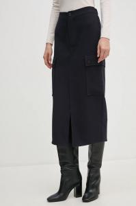 Юбка Сандро Ферроне Sandro Ferrone, темно-синий