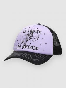 Бейсболка Empyre Cue Trucker Cap, violet tulip(black