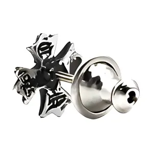 Chrome Hearts Серьги-гвоздики из стерлингового серебра 925 пробы Unisex