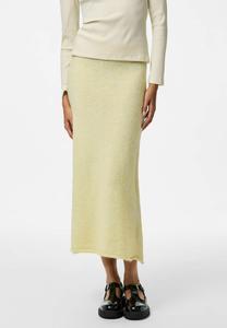 Юбка Pieces PCPAM, French Vanilla/Yellow