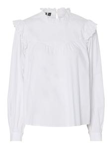 Рубашка Pieces, ярко-белый