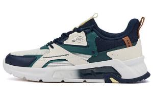 Мужские кроссовки Lifestyle с низким верхом бежевого/синего цвета 361°