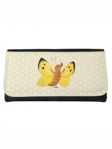 Кошелек Mr. & Mrs. Panda, желтый пастельный