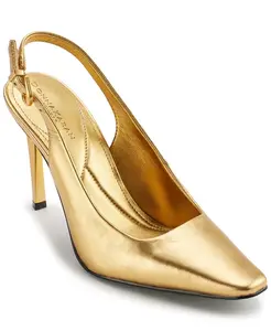 Женские туфли-лодочки Sadrina II Slingback Donna Karan New York, золотой