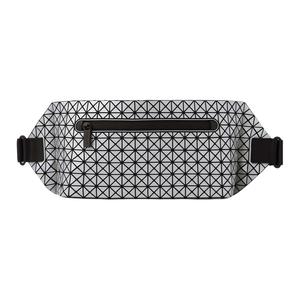 ISSEY MIYAKE Кроссбоди поясная сумка унисекс серебристая