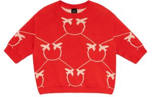 PINKO Женский красный свитер