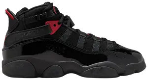 Кроссовки Air Jordan 6 Rings GS, черный