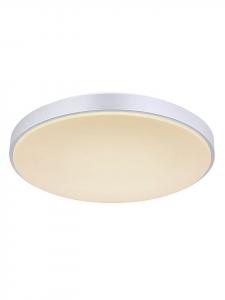 Globo lighting Светодиодный потолочный светильник "Сонни" серебристо-белый - (В)6 x Ø 41 см