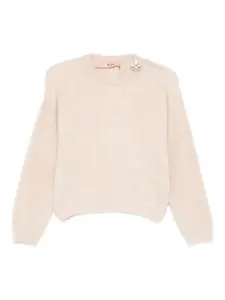 Декорированный свитер Nº21, нейтральный