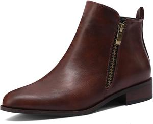 Женские ретро-ботильоны с острым носком Klarmar, Brown 1