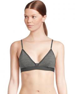 Бюстгальтер Icebreaker Merino 150 Siren Bra Inserts, цвет Gritstone Heather