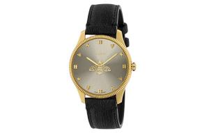 GUCCI Часы G Timeless Collection Wrist Watch Quartz Movement Leather Strap 29mm Silver Dial Women's Watch