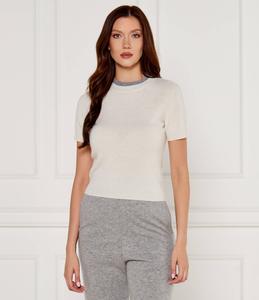 Свитер из шерсти Pinko SAVANNAH Slim Fit, экрю