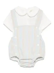 Комплект из боди и шортов в полоску La Stupenderia, белый