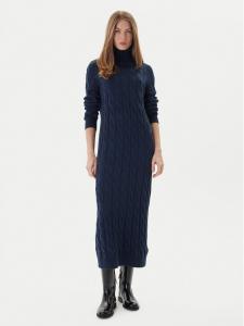 Вязаное платье slim fit WW0WW46429 Tommy Hilfiger, синий