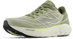 Кроссовки для бега New Balance Men's Fresh Foam X 880 V14, Olivine/Silver Metallic/Limelight