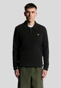 Регбийный свитер Lyle & Scott, Jet Black Marl