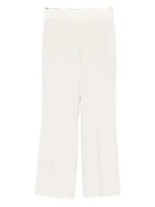 Брюки с эластичной талией и складками Cambio, нейтральный