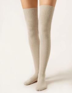 Гольфы Calzedonia Longuette в натуральной смеси