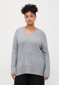 Джемпер Persona by Marina Rinaldi PUZZLE, Grigio Medio/Grey