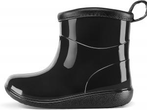 Резиновые сапожки для малышей K KomForme, удобная обувь от дождя для мальчиков и девочек, водонепроницаемые, легкие, для улицы, Black