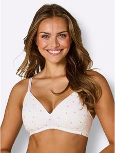 Бюстгальтер без косточек с подушечками, белого и лимонного цветов WITT WEIDEN