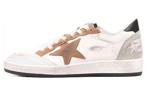 Кроссовки для скейтбординга Ball Star женские, низкие, белые Golden Goose