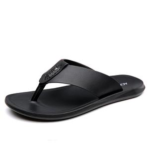 Нескользящие износостойкие шлепанцы мужские AOKANG, Black