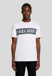 Футболка с фирменным принтом ss sports chest Lyle & Scott, White
