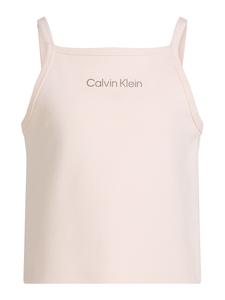 Топ Calvin Klein Jeans, пастельно-розовый