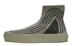 Eqlz Equalizer Кроссовки для скейтбординга Fault GhostKnit High top, унисекс, цвет мохово-серый