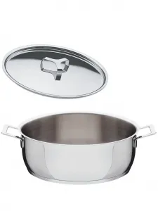 Кастрюля Pots&Pans Alessi, серебристый