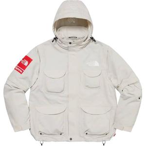 Куртки и пальто Supreme Unisex THE NORTH FACE, бело-серый
