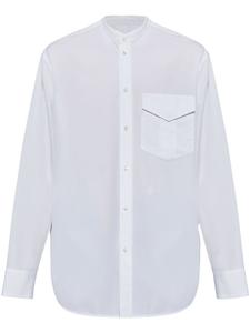 Рубашка с карманом-клапаном Jil Sander, белый