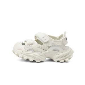 Детские сандалии с низким верхом, устойчивые к истиранию, легкие, амортизирующие, противоскользящие, с защитой от ударов Jeep, белый