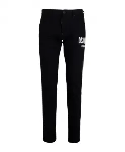 Узкие джинсы Dsquared2, черный