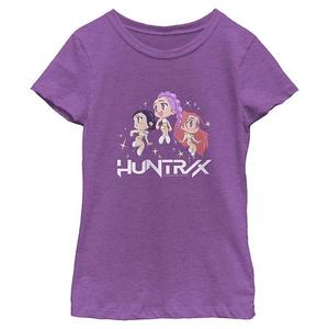 Футболка с принтом Huntrax K-Pop Chibi Group для девочек 7-16 лет Licensed Character